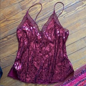 Free People Sequin Shirt